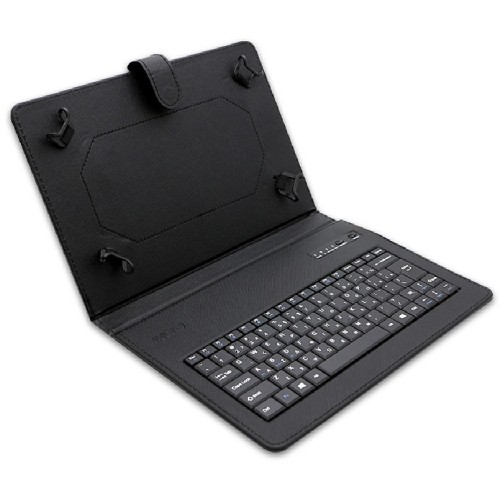 ΘΗΚΗ TABLET NOD 141-0177 UNIVERSAL ΜΕ ΕΝΣΩΜΑΤΟΜΕΝΟ ΠΛΗΚΤΡΟΛΟΓΙΟ BLUETOOTH BLACK 10.1"
